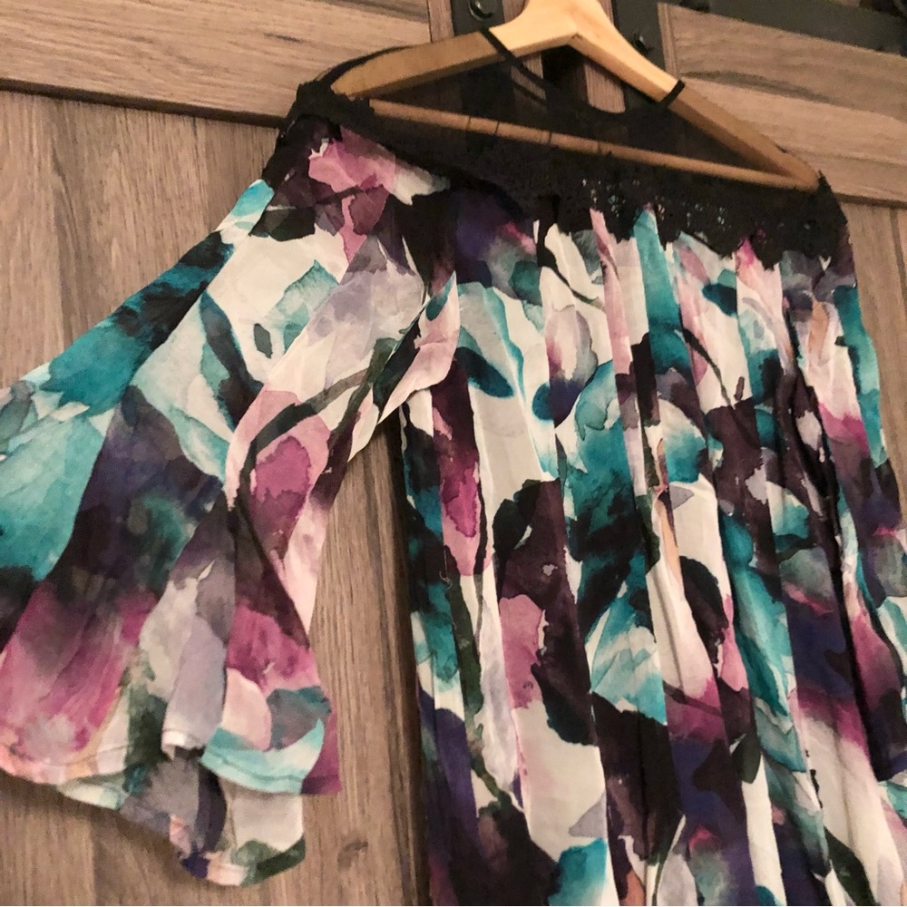Anthropologie Flutter-Sleeve Dress - Picture 5 of 7